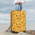thumbnail image 7 of Pofeuu Bees And Ladybug Print Luggage Suitcase Cover Protector Luggage Washable Covers Aesthetic for 18/24/28/32 inch Luggage（No luggage included）-Small, 7 of 7