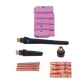 thumbnail image 4 of Consommables de Torche de Coupeur de Plasma, TIG Soudage Torche Accessoires Kit Exécution Robuste 16PCS pour le Remplacement, 4 of 8