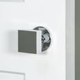 thumbnail image 6 of Viaggio Cloqad_Dd Circolo Solid Brass Non-Turning Two-Sided Dummy Knob Set - Chrome, 6 of 7