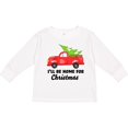thumbnail image 3 of Inktastic I'll Be Home for Christmas Truck with Tree Boys or Girls Long Sleeve Toddler T-Shirt, 3 of 5