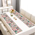 thumbnail image 2 of Pioneer Flower Floral Print Pattern Summer Placemats Table Placemats Set Of 6-Linen Kitchen Washable Placemats Table Mats 12x18 Inch Non-Slip Heat Resistant, 2 of 5