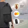 thumbnail image 2 of Pickleball Paddles Set Of 1, Fiberglass Surface, West & Cowboy Print, 1 Paddle, 2 Balls & Bag, 2 of 5