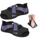thumbnail image 3 of Calcetines de yoga con suela y dedos divididos, calcetines de piso para gimnasio, fitness, ballet Violeta Yinane  calcetines de pilates, 3 of 8