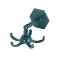 thumbnail image 1 of Yuarrent Gancho de cocina para colgar en la pared con perchero de 5 garras adhesivo giratorio bolso sin perforaciones organizador de ropa Almacenamiento y organización del hogar Verde, 1 of 6