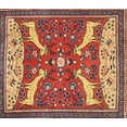 thumbnail image 1 of Ahgly Company Machine Washable Indoor Rectangle Traditional Peru Brown Area Rugs, 7' x 10', 1 of 7