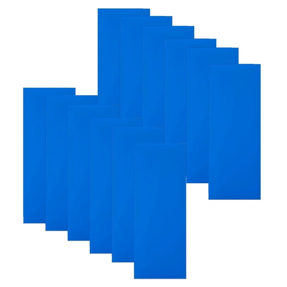 12 Pack Pool Patch Self-Adhesive Rectangle PVC Underwater Repair Kit For Swimming Pools Inflatable Kayak Leak Fixer For Home Owners
