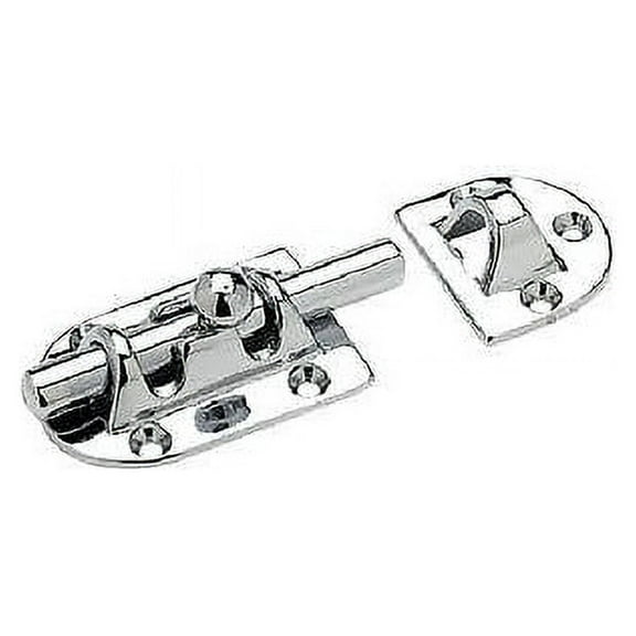 SeaChoice Chrome Plated Bronze Barrel Bolt