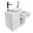 thumbnail image 3 of Gabinete para baño DECOMOBIL con Puerta y Cajón con Lavabo y Monomando blanco, 3 of 4