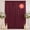 Burgundy, variant on Balsa Circle 10 feet x 12 feet White Polyester Backdrop Curtain Drape Panel with Rod Pocket