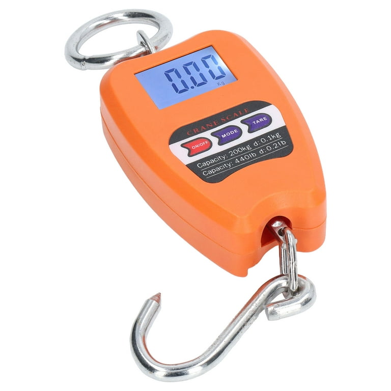Digital Hanging Scale Hanging Weight Scale Digital Crane Scale Digital  Hanging Scale Portable 200kg Load Bearing Accurate Multifunctional Handheld  Mini Hanging Scale With LCD 