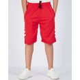 thumbnail image 2 of Real Essentials Boys' 5-Pack Mesh Active Athletic Performance Basketball Shorts With Pockets, 2 of 7