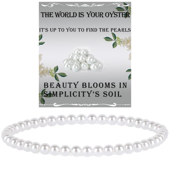 Top-kevin Crystal Bracelet Beaded Bracelets for Women 4mm Natural Stone Beads Gemstone Handmade Anxiety Jewelry Gifts