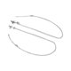 thumbnail image 4 of uds ballena delfín colgante collar aleación animales forma colgante collar joyería regalo para novio novia plata, 4 of 5