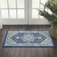 thumbnail image 6 of Nourison Tranquil Persian Ivory/Navy 2' x 4' Area Rug, (2x4), 6 of 8
