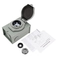 thumbnail image 5 of 30Amp RV Generator Inlet Box NEMA SS2-50P Power Inlet Box 125/250V, 5 of 14