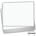 thumbnail image 2 of Hamilco White Cardstock Thick Paper - 5 x 7" Blank Heavy Weight 120 lb Cover Card Stock - 100 Pack, 2 of 7