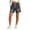 02-Gray, variant on Women Drawstring Elastic Waist Denim Shorts, Loose Straight Fit Frayed Raw Hem Casual Jean Shorts 03-Royal Blue XXXL