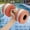 Orange, variant on Infidev 1Pcs Water Aerobics Dumbbells Water Weights for Pool Exercise Water Aerobics Pool Barbells Lightweight Resistance Eva Aquatic Dumbbell for Swimming