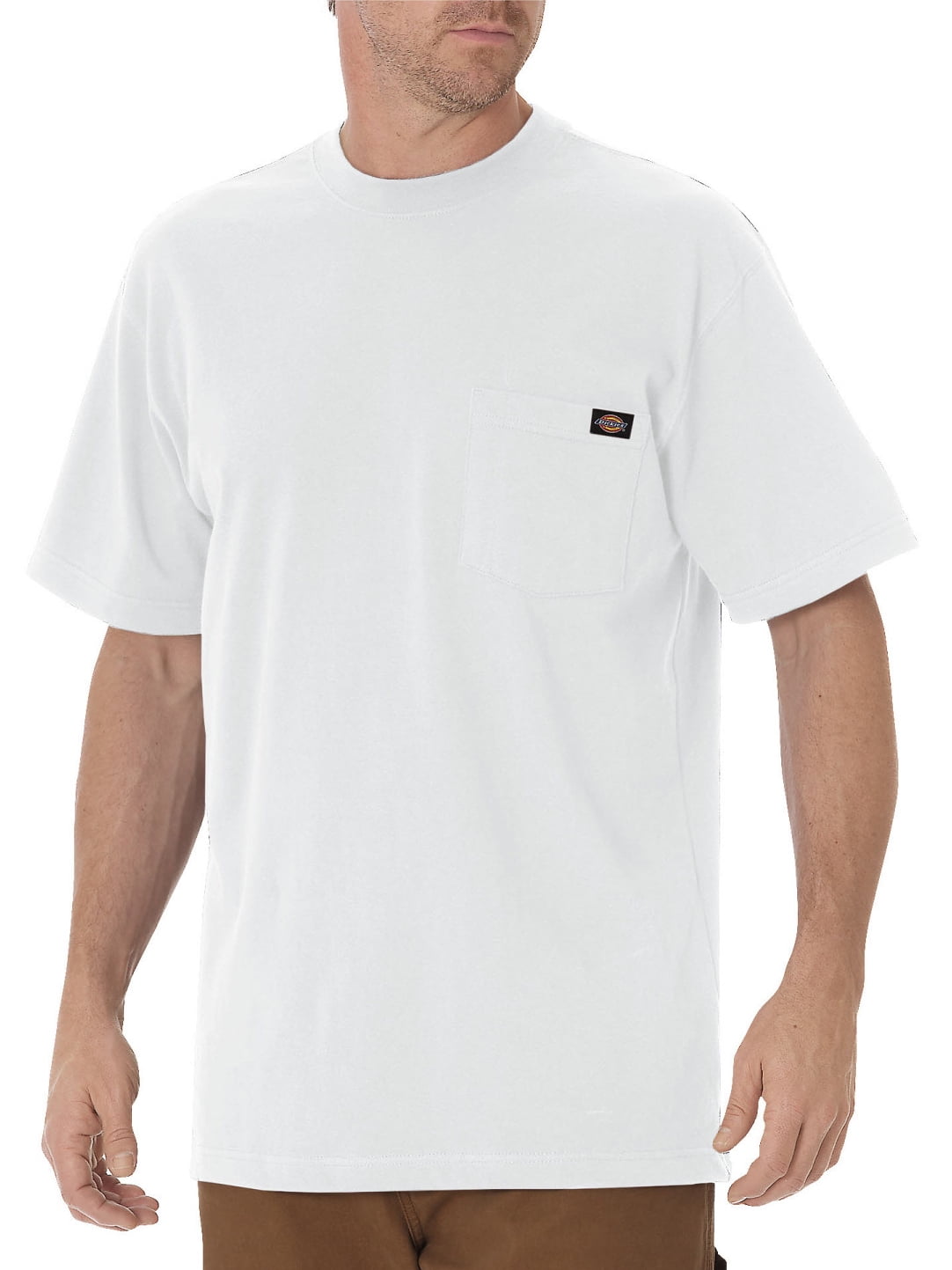 dickies Mens Short Sleeve Heavyweight Crew Neck