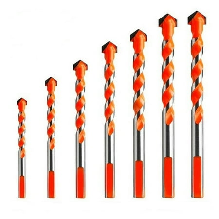 

7-Piece Drill Bit Ceramic Tile Concrete Glass High Hardness Cement Wall Swivel Tool in Clearance