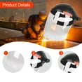 thumbnail image 6 of JISADER Welding Face Shield with Hard Hat Comfortable Portable Anti Splash Protector Black and Clear, 6 of 9