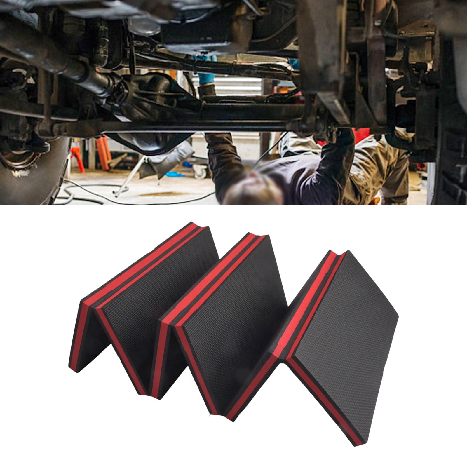 6-Folds Car Repair Lying Kneeling Mat Waterproof Portable EVA Foam Knee Cushion