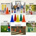 thumbnail image 4 of PRISP Vinyl Multi Purpose Cone - Light Indoor and Outdoor Marker, Set of 6, 4 of 4