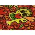thumbnail image 1 of Ahgly Company Machine Washable Indoor Rectangle Transitional Crimson Red Area Rugs, 4' x 6', 1 of 7