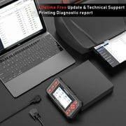 Foxwell NT604 Elite OBD2 Scanner Automotive Diagnostic Tool Car Four System Scanner Vehicle Code Reader for Engine Transmission ABS Airbag SRS Car Scanner Automotive Scanner Full OBDII Functions