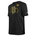 thumbnail image 2 of Men's New Era Black San Francisco Giants 2024 Armed Forces Day T-Shirt, 2 of 3