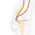 thumbnail image 3 of Haakaa Silicone Strap Suitable for Gen.1/2/3 Haakaa Manual Breast Pump Prevent Breast Pump from Falling Off During Use (Rust Color) -1pc, 3 of 3