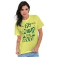 thumbnail image 5 of Go Jump In Lake Attitude Outdoors Men's Graphic T Shirt Tees Brisco Brands L, 5 of 6