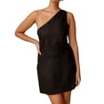 thumbnail image 3 of Baberdicy Robes Maxi pour Femmes 2023 Robe Mini Décontractée à une Épaule pour Femme Robe d'Été Décontractée Sans Manches Robe pour Femme Noir P, 3 of 9