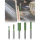 thumbnail image 2 of Fresa de broca recta de doble flauta, vástago de 1/4 pulgadas, 7 Uds., para enrutador de madera, carpintería, 2 of 5