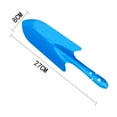 thumbnail image 2 of Paleta De Jardín - Pala De Mano De Jardín De Acero Al Carbono Resistente con Agarre Ergonómico - Más Fuerte Que El Acero Inoxidable,Blue1.23cp, 2 of 5