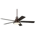 thumbnail image 2 of Casa Vieja 60" Wind and Sea Indoor Outdoor Ceiling Fan 5 Blade LED Light Remote Control Oil Rubbed Bronze Finish Bedroom, 2 of 9