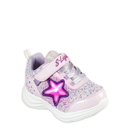 Skechers Glimmer Kicks Lighted Sneaker (Toddler Girls)