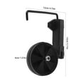 thumbnail image 2 of PBPBOX 4Pcs Small Cart Casters Black Foldable Strong Load for Multipurpose Cart Use, 2 of 8