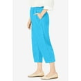 thumbnail image 3 of Woman Within Plus Size 7-Day Denim Capri, 3 of 3