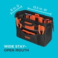 thumbnail image 3 of Bolsa de herramientas BLACK+DECKER BDST500001APB de 30 cm con bolsillos y trabillas, 3 of 9