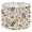 Color 1, variant on Linen Drum Lamp Shades Vintage Floral Red Soft Beige 13" x 13" x 10" Lampshade for Table Lamps Floor Lamps Lamp Shade Replacement Easy Assembly Required