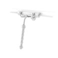 thumbnail image 6 of Shower Squeegee with Wavy Handle - Matte Gray, 6 of 7