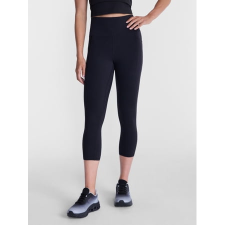 Avia Women's and Women's Plus SoftSculpt High Rise Capri Leggings, Sizes XS-4X