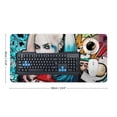 thumbnail image 2 of Character Harley Quinn Mouse Pad Extended Gaming No-sliped Large Desk Mat Stitched Edge Keyboard Mat Mousepad, 2 of 7