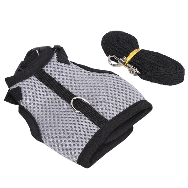 Small Pet Mesh Breathable Traction, Widely Application Pet Mesh Chest Back Easy To Wear Durable Mesh Material With Strong Air Permeability For Walk