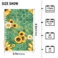 thumbnail image 3 of Haosy Bee Beehive Sunflower Notebooks 1-subject Journal 60 Sheets A5 College Ruled Paper Detachable Ring 8.3"x5.7", 3 of 8