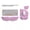 pink, variant on Unbranded Angel Wing Memory Foam Mouse, Keyboard Wrist Rest with Mouse Pad, Blue