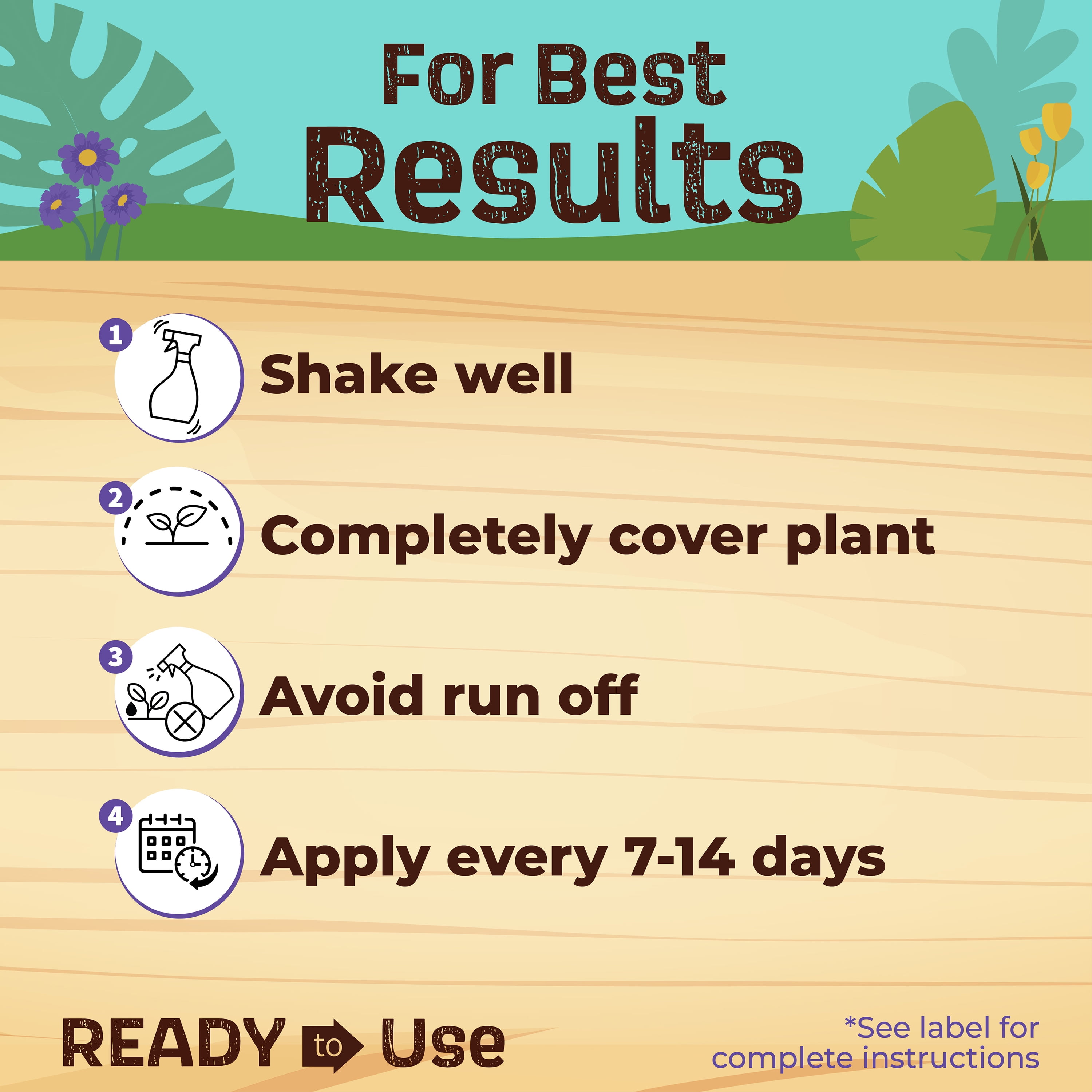 Bonide Captain Jack's 64 oz Neem Max Ready-to-Use Spray for Fungus, Insect, Mite & Nematode Control