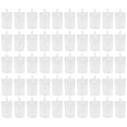 thumbnail image 1 of 50pcs Transparent Beverage Flasks Standing Liquor Pouch Portable Plastic Drinks Bag (300ml), 1 of 9