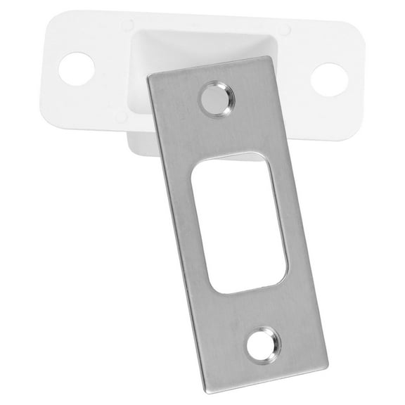 MLINS 1 Set of Strike Plate Door Strike Plate Door Latch Plate Metal Strike Plate Door Strike Plate